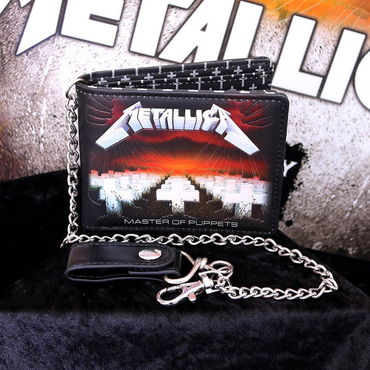 Metallica Master of Puppets Album Wallet with Chain B4684N9