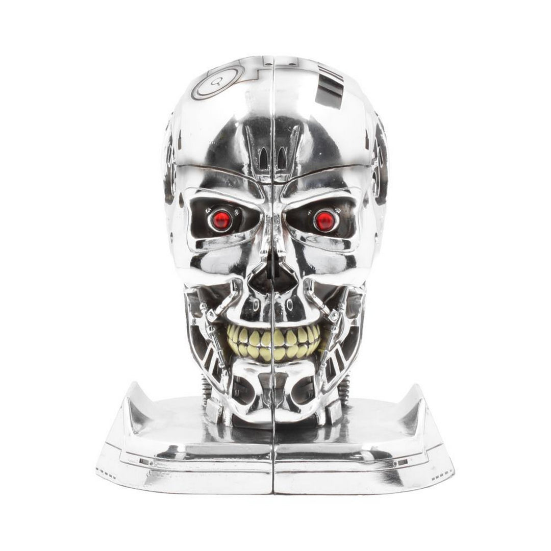 T-800 Terminator 2 Judgement Day T2 Head Bookends B4693N9
