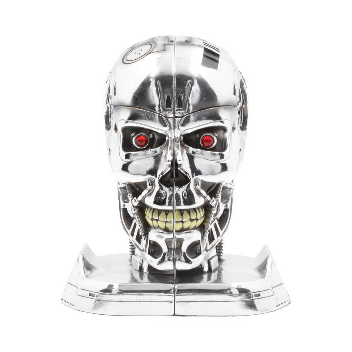 T-800 Terminator 2 Judgement Day T2 Head Bookends B4693N9