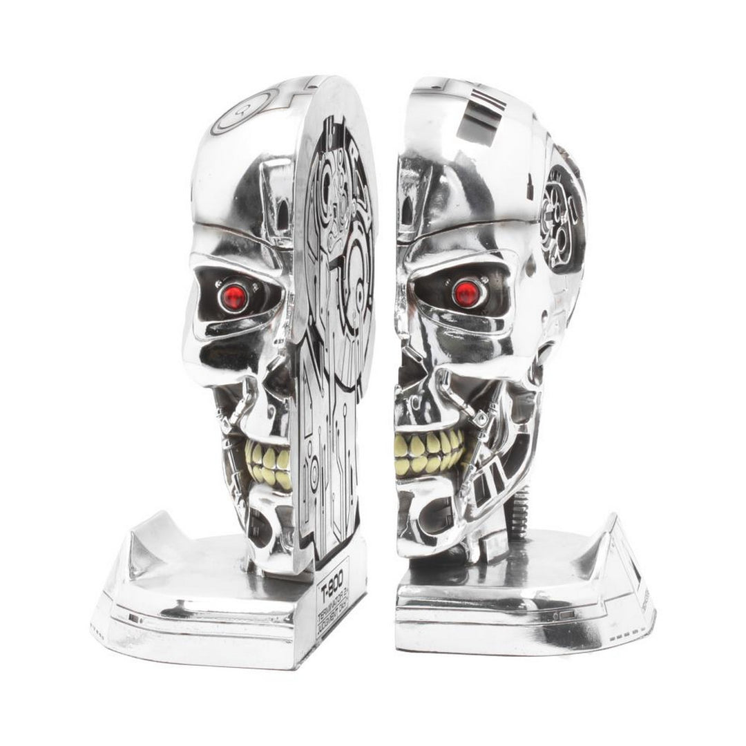 T-800 Terminator 2 Judgement Day T2 Head Bookends B4693N9