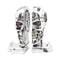 T-800 Terminator 2 Judgement Day T2 Head Bookends B4693N9