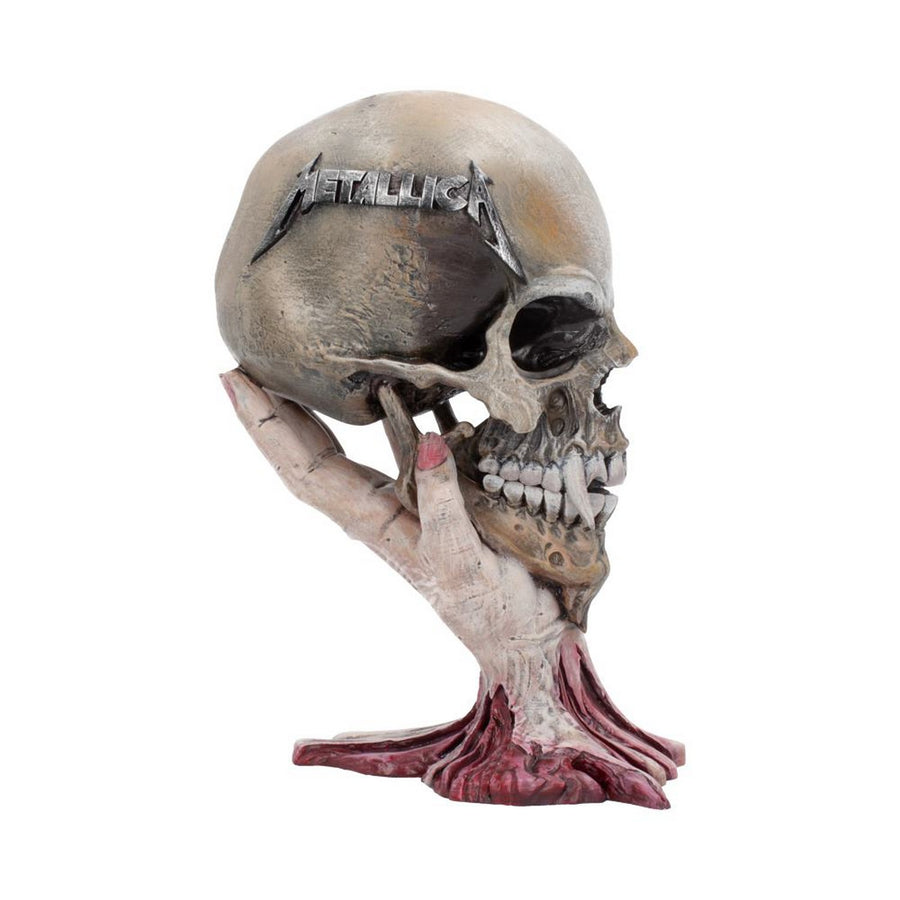 Metallica Sad but True Pushead Skull Figurine Ornament B4696N9
