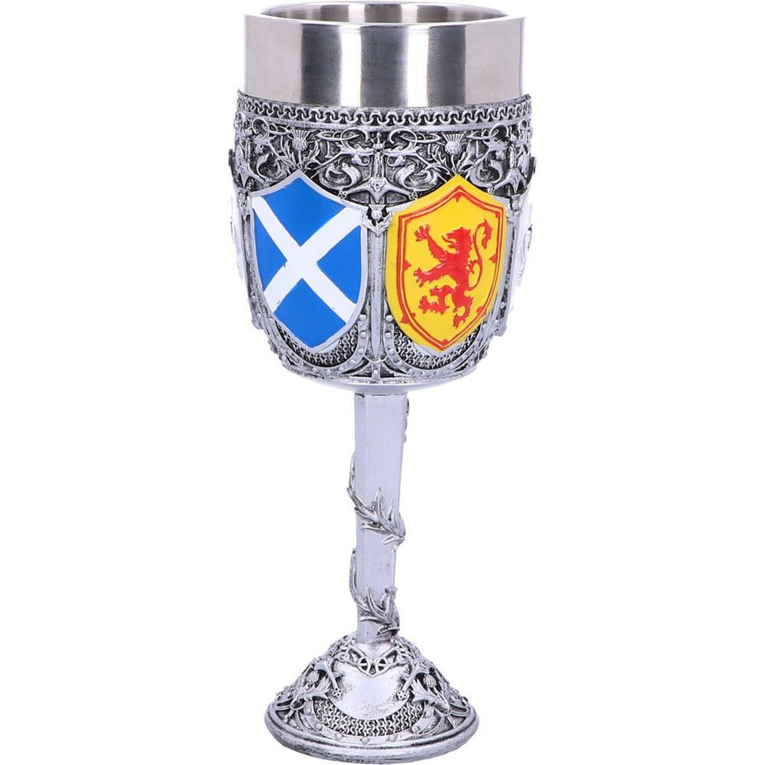 Goblet of the Brave Scottish Shield Glass B4697P9