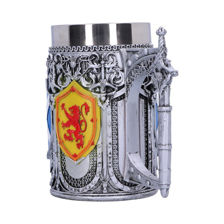 Tankard of the Brave Scottish Shield Mug B4698P9