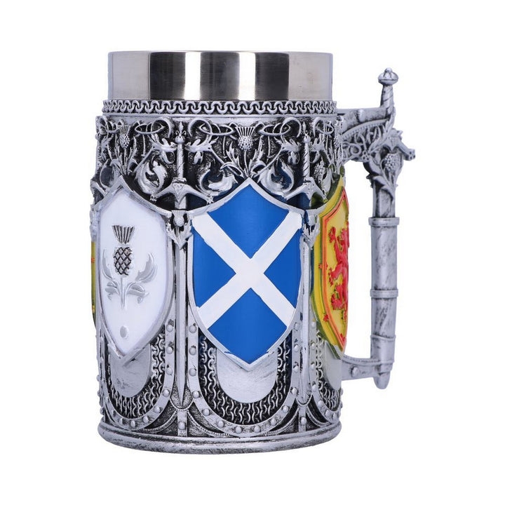Tankard of the Brave Scottish Shield Mug B4698P9