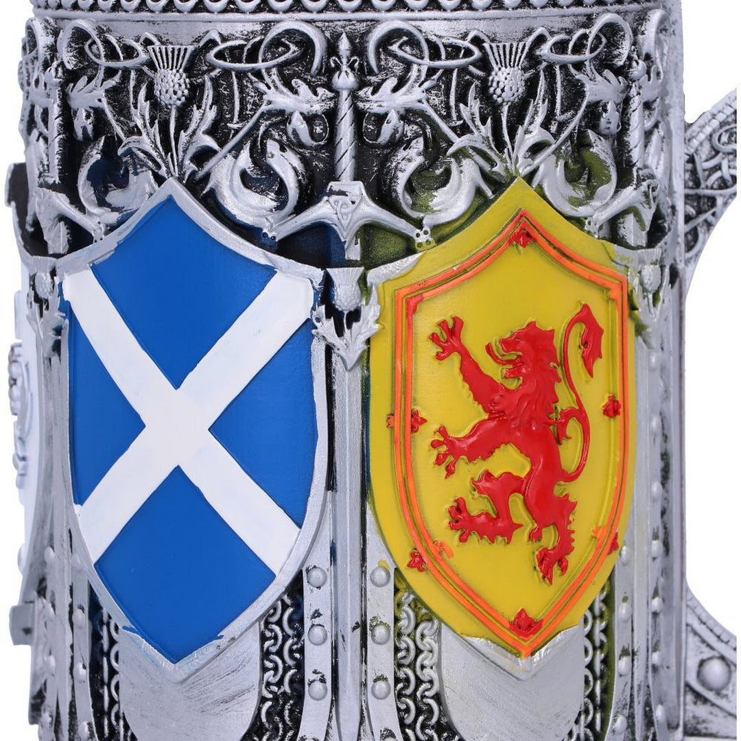 Tankard of the Brave Scottish Shield Mug B4698P9