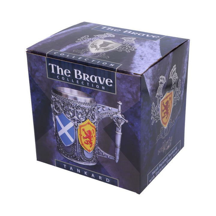 Tankard of the Brave Scottish Shield Mug B4698P9