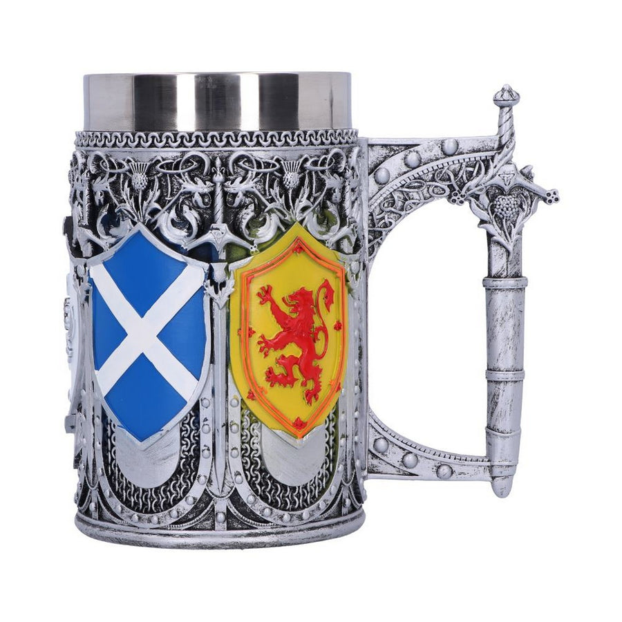 Tankard of the Brave Scottish Shield Mug B4698P9