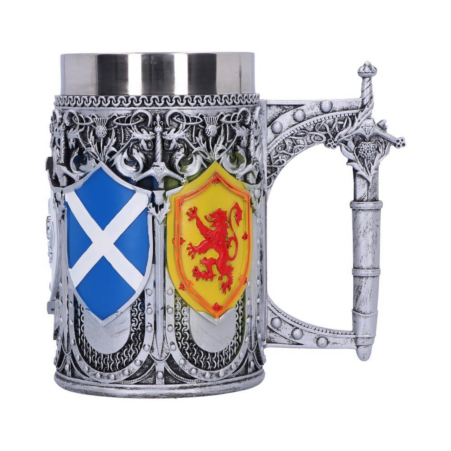 Tankard of the Brave Scottish Shield Mug B4698P9