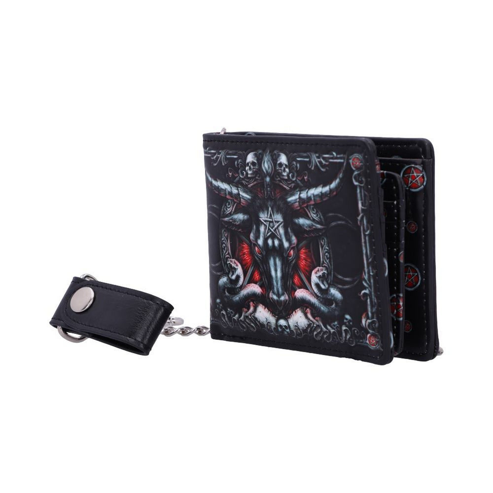 Exclusive Triple Horn Baphomet Walllet B4704P9