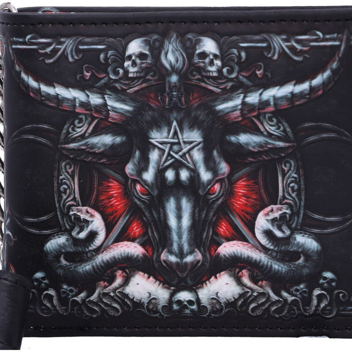Exclusive Triple Horn Baphomet Walllet B4704P9