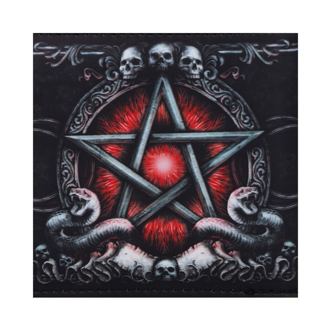 Exclusive Triple Horn Baphomet Walllet B4704P9