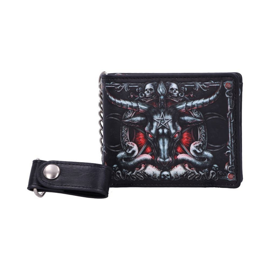 Exclusive Triple Horn Baphomet Walllet B4704P9
