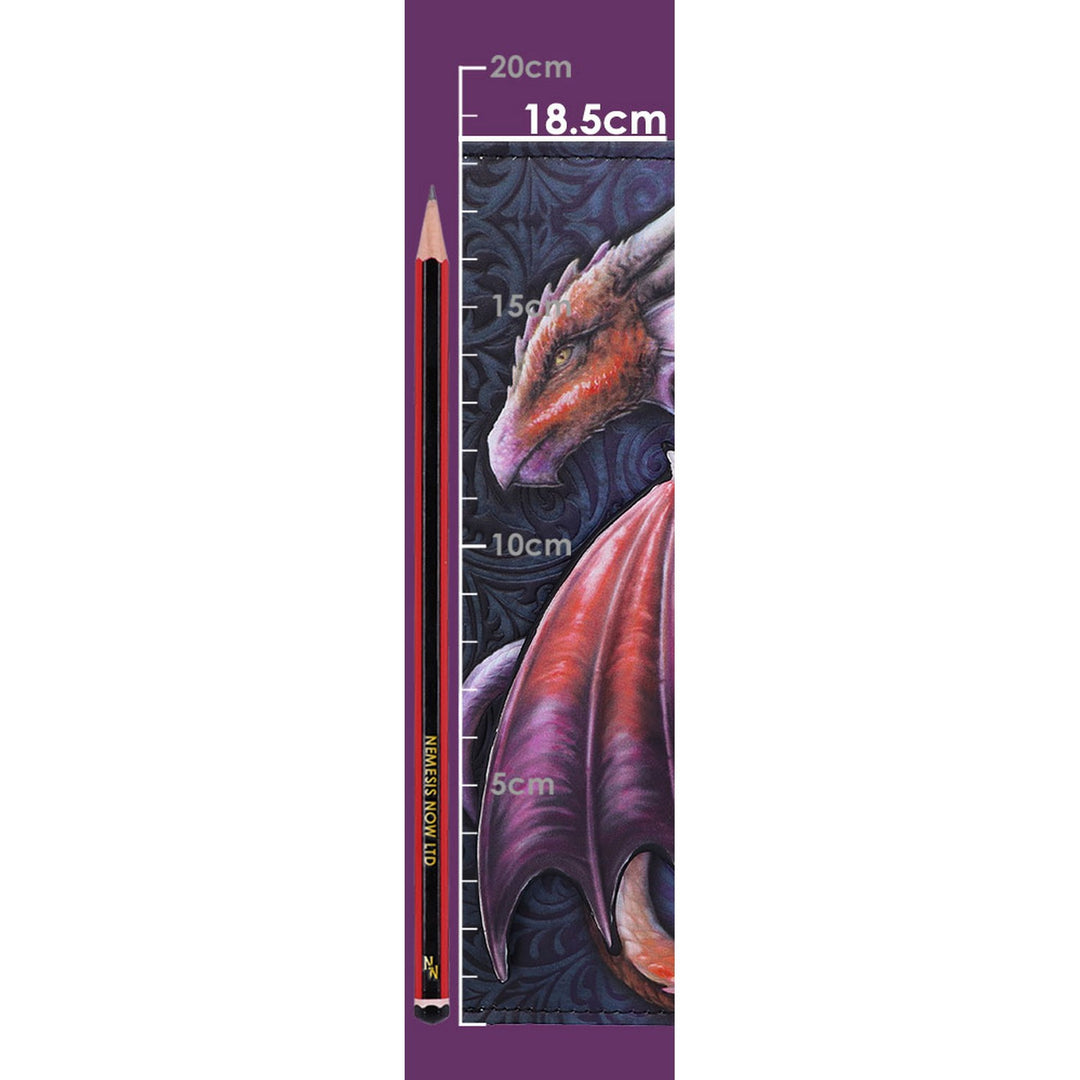 Take Flight Flying Gold Dragon Embossed Purse B4705P9