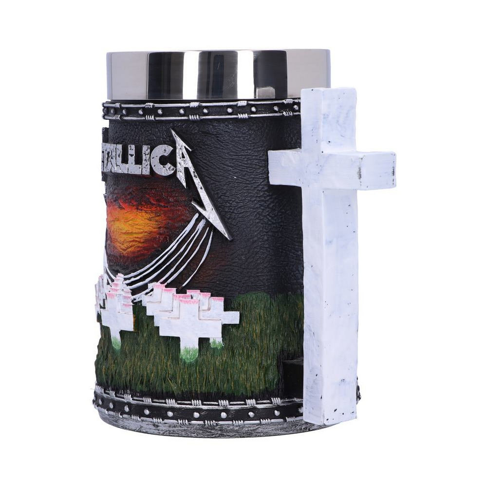 Officially Licensed Metallica Master of Puppets Album Tankard B4706N9