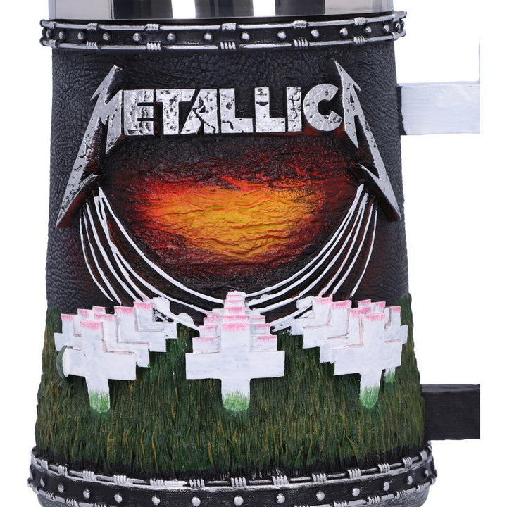 Officially Licensed Metallica Master of Puppets Album Tankard B4706N9