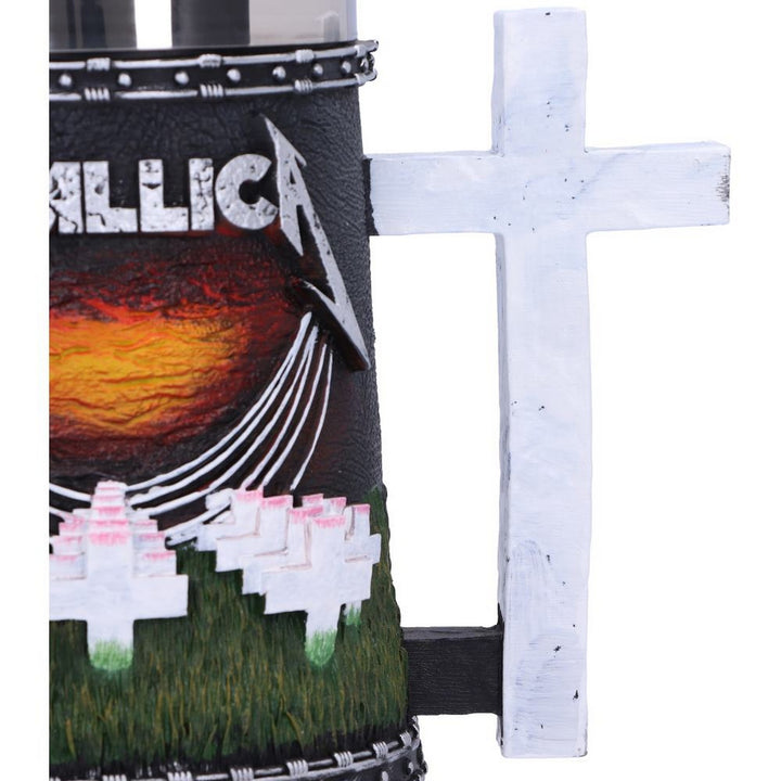 Officially Licensed Metallica Master of Puppets Album Tankard B4706N9