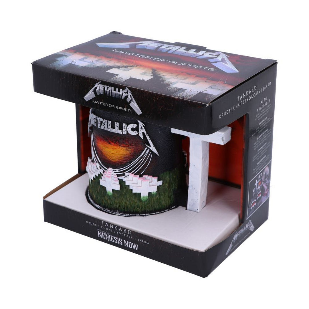 Officially Licensed Metallica Master of Puppets Album Tankard B4706N9