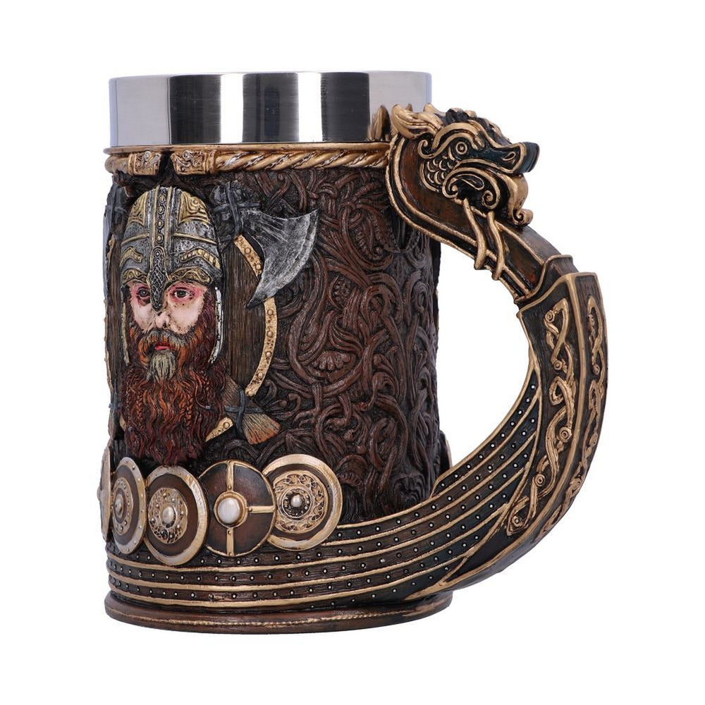Drakkar Viking Dragon Boat Tankard B4723P9