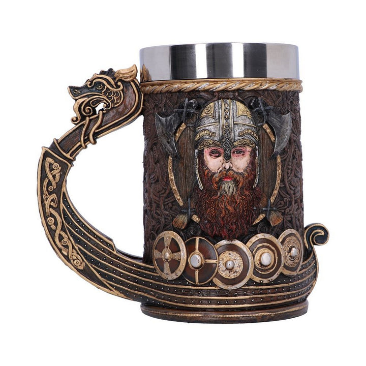 Drakkar Viking Dragon Boat Tankard B4723P9