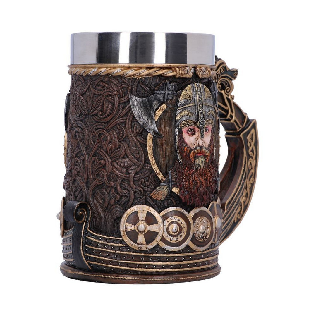 Drakkar Viking Dragon Boat Tankard B4723P9