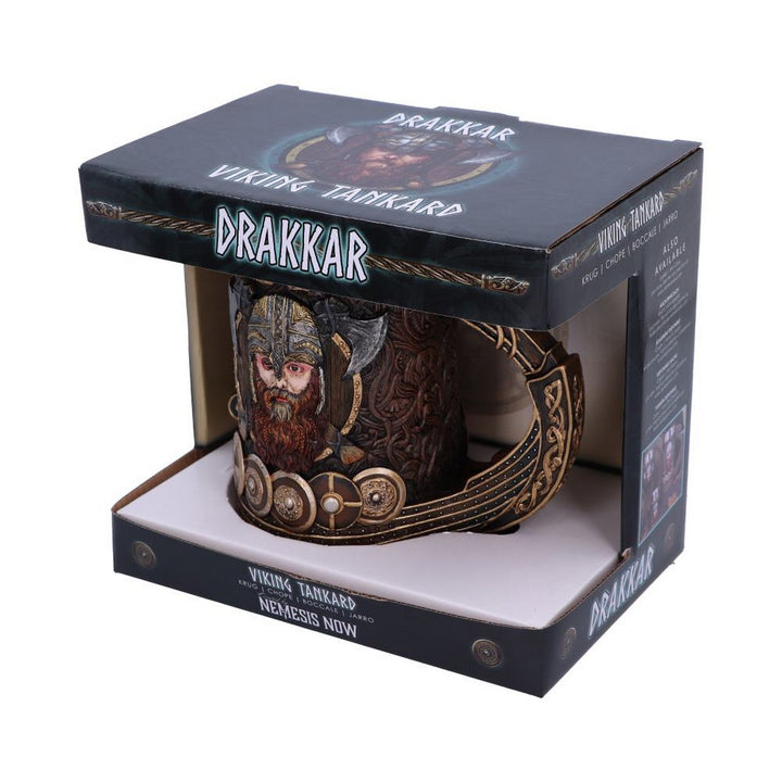 Drakkar Viking Dragon Boat Tankard B4723P9