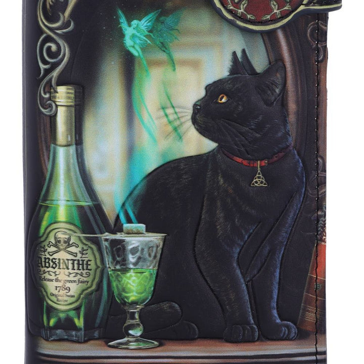 Lisa Parker Absinthe and Black Cat Familiar Purse B4863P9
