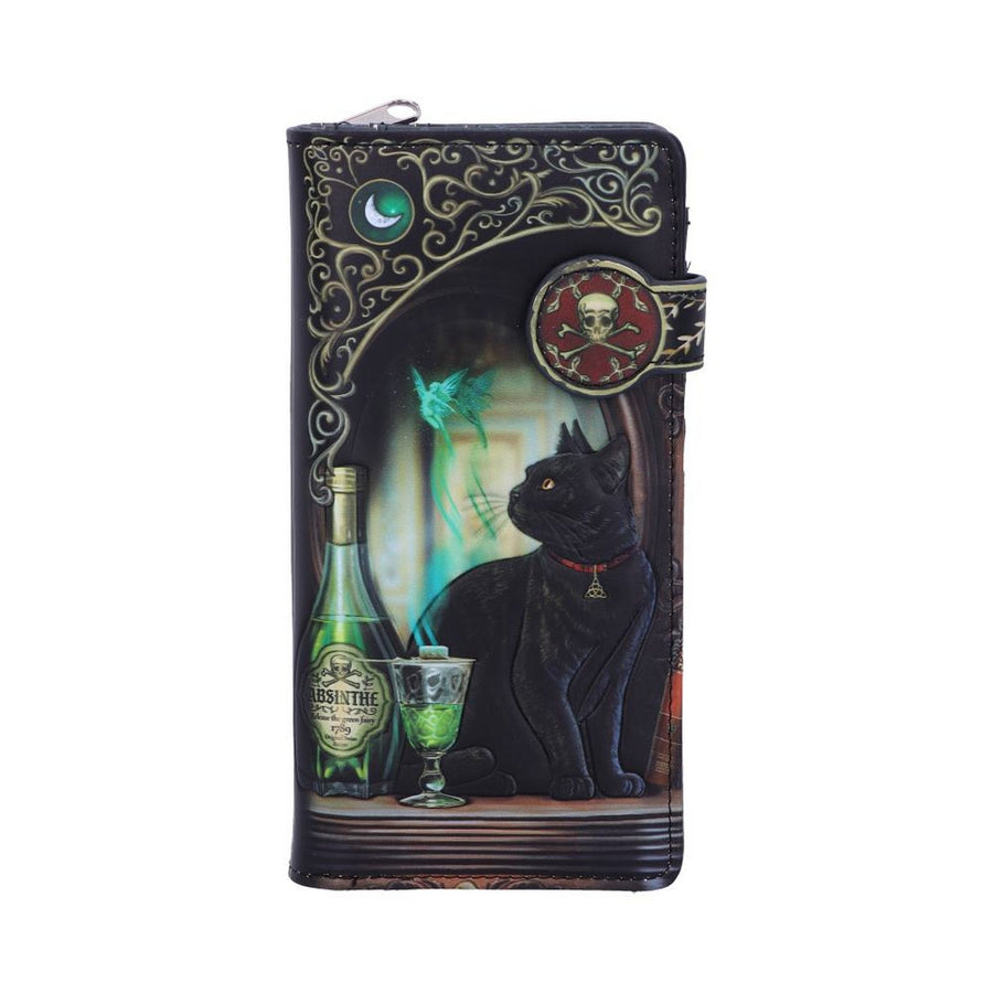Lisa Parker Absinthe and Black Cat Familiar Purse B4863P9