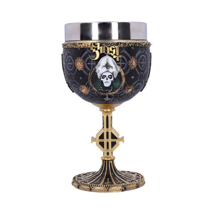 Licensed Ghost Papa Emeritus III Gold Goblet B4886P9