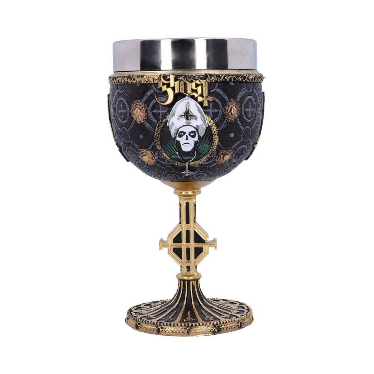 Licensed Ghost Papa Emeritus III Gold Goblet B4886P9