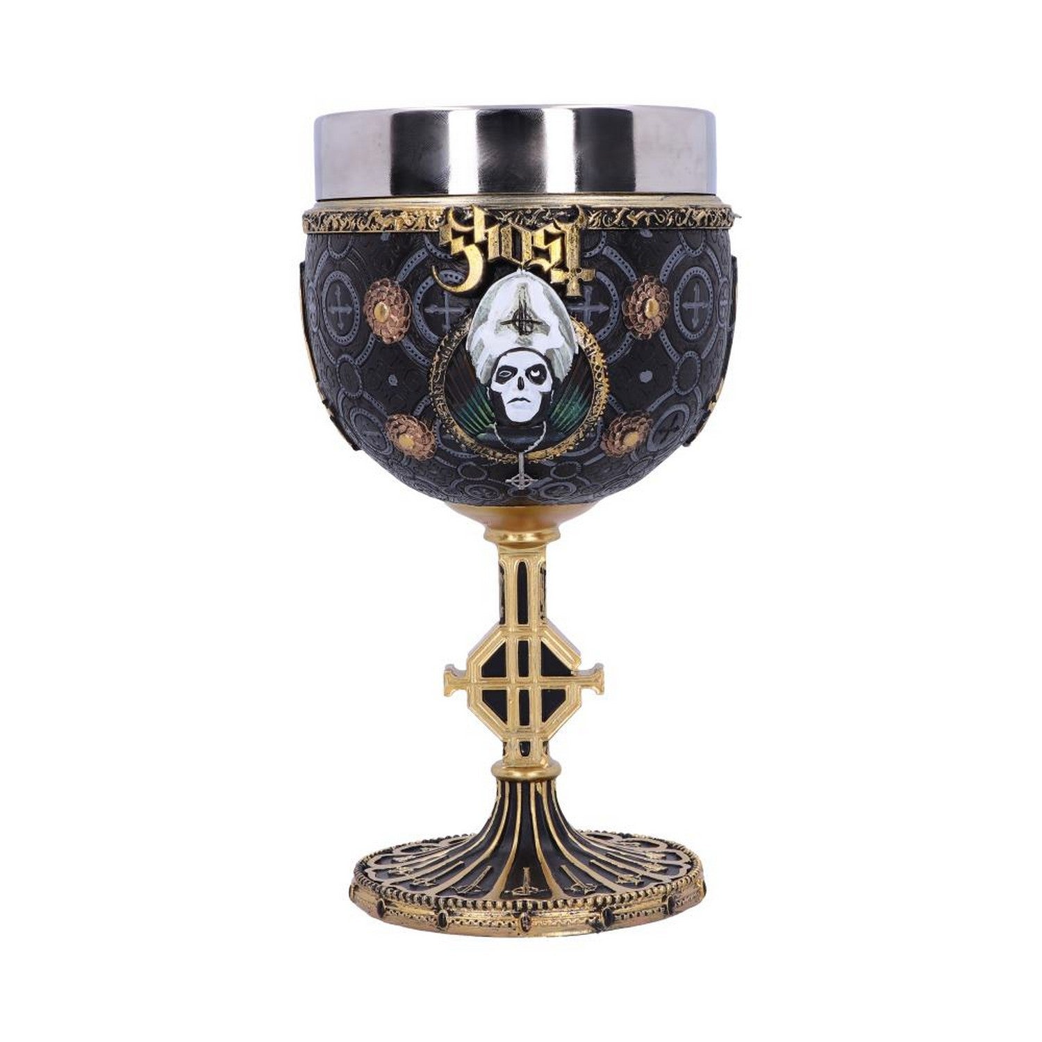Licensed Ghost Papa Emeritus III Gold Goblet B4886P9