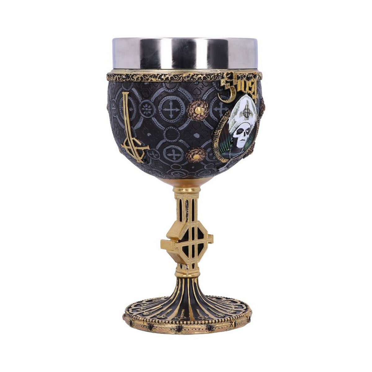 Licensed Ghost Papa Emeritus III Gold Goblet B4886P9