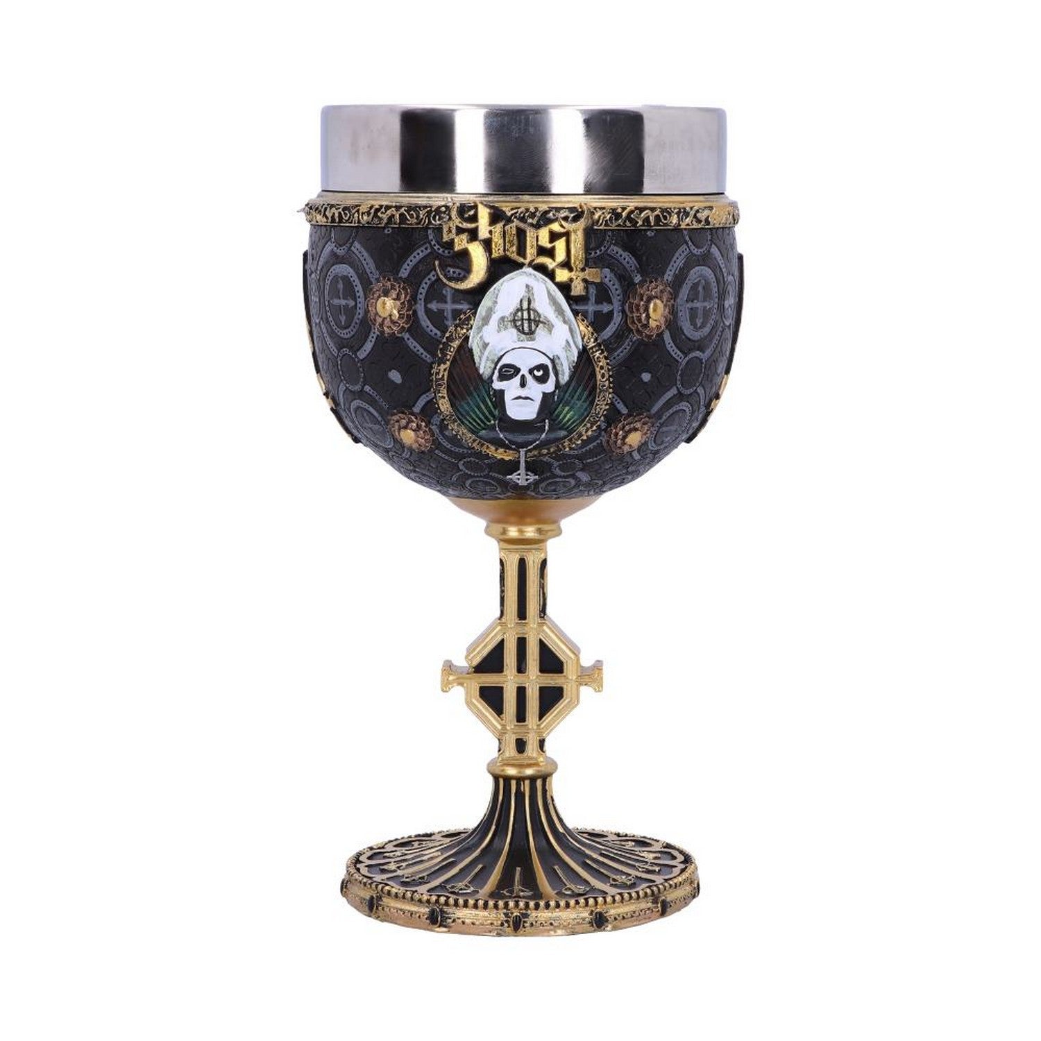 Licensed Ghost Papa Emeritus III Gold Goblet B4886P9