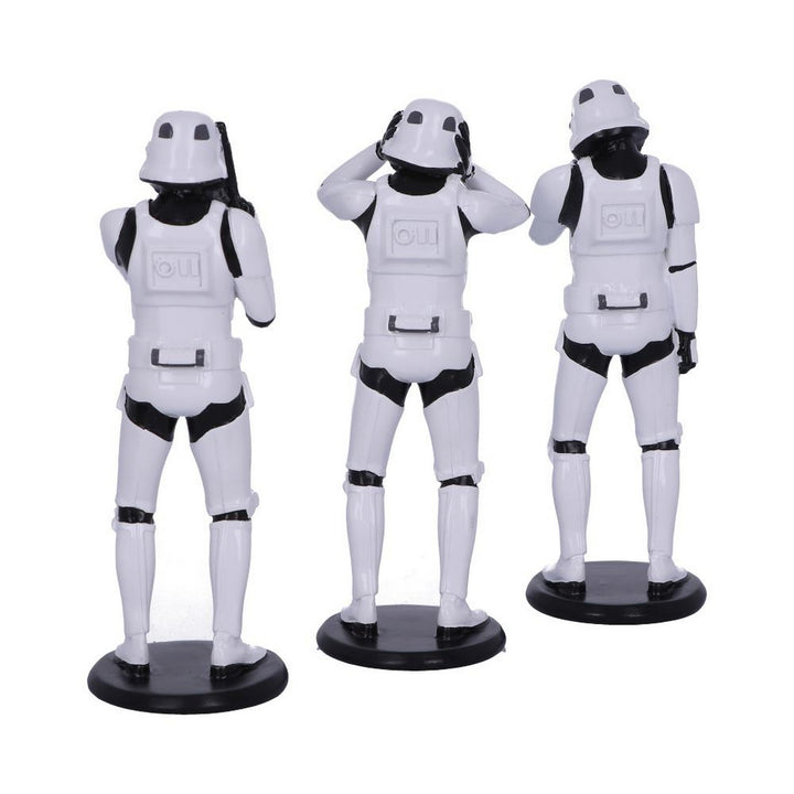 The Original Stormtrooper Three Wise Sci-Fi Figurines B4889P9