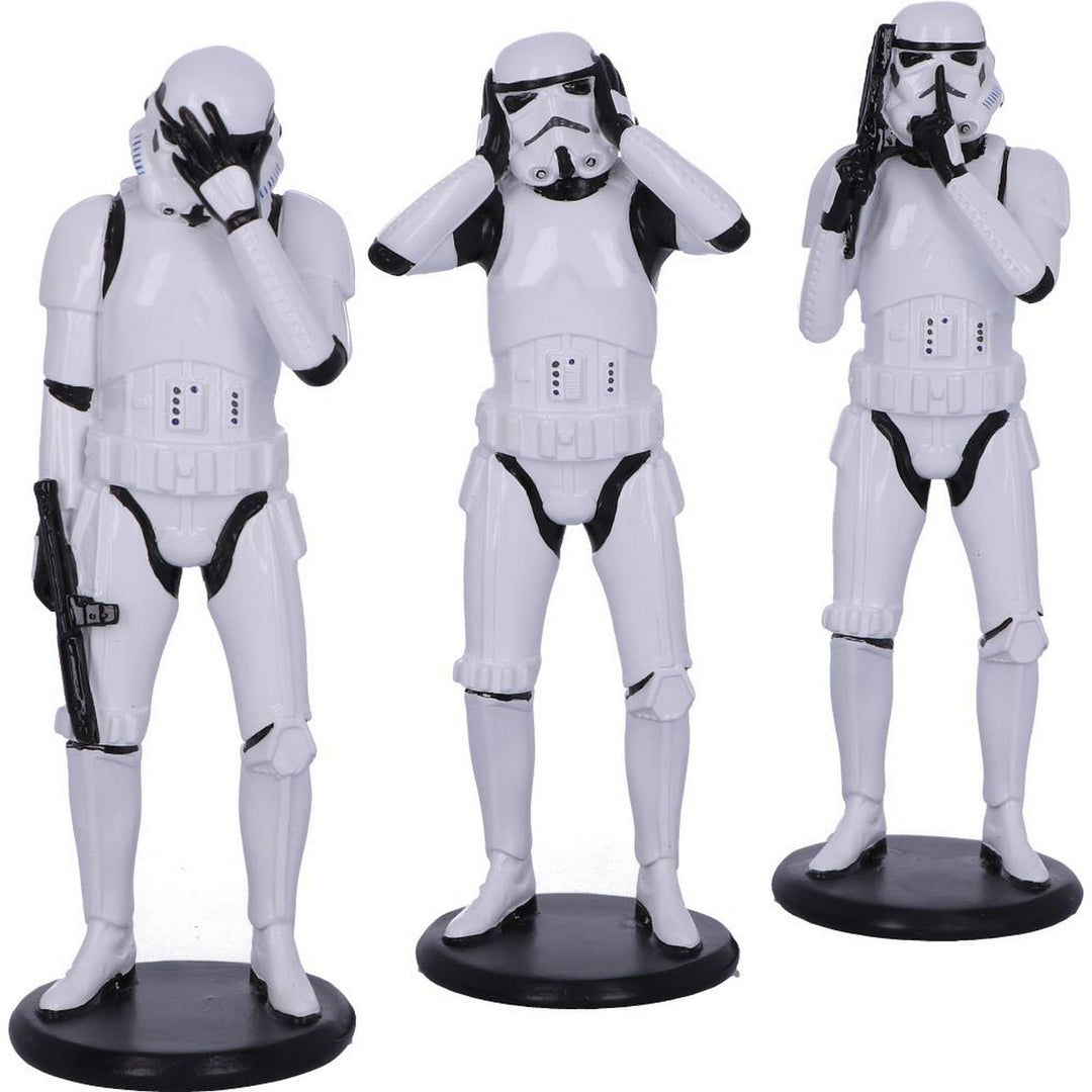 The Original Stormtrooper Three Wise Sci-Fi Figurines B4889P9