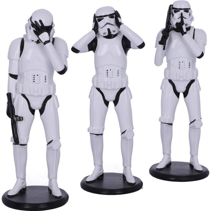 The Original Stormtrooper Three Wise Sci-Fi Figurines B4889P9