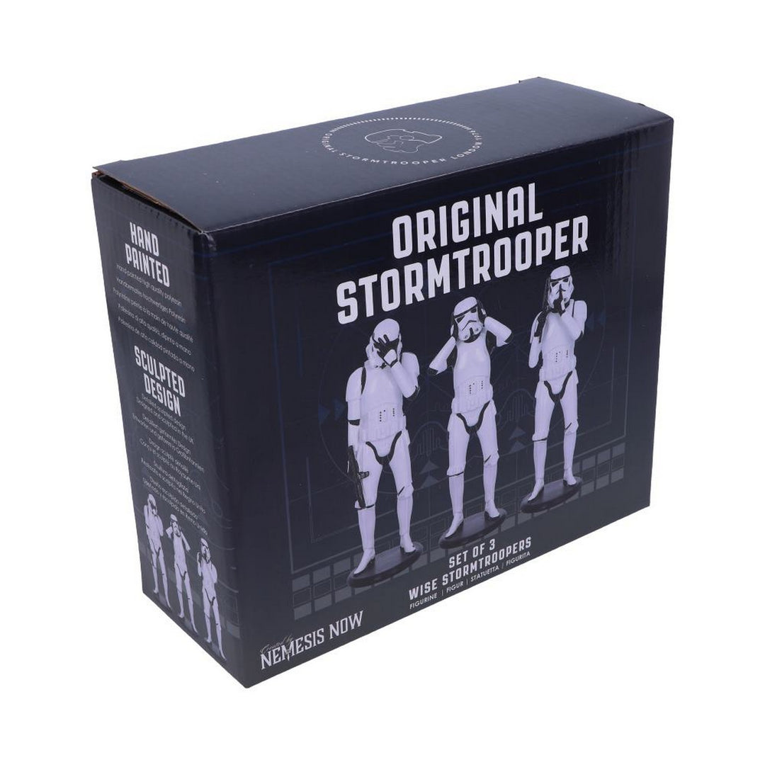 The Original Stormtrooper Three Wise Sci-Fi Figurines B4889P9
