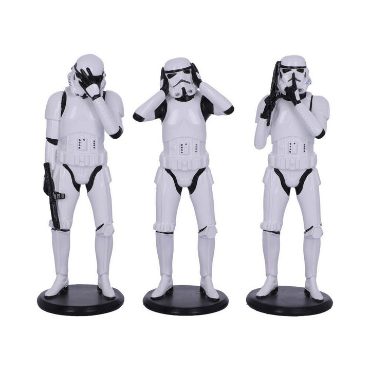 The Original Stormtrooper Three Wise Sci-Fi Figurines B4889P9