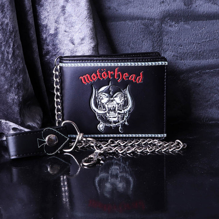 Embossed Motorhead War Pig Ace of Spades Wallet B4899P9