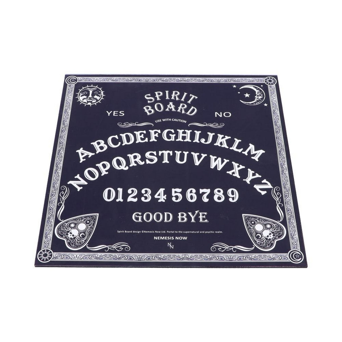 Black and White Spirit Board with Planchette B4914R0