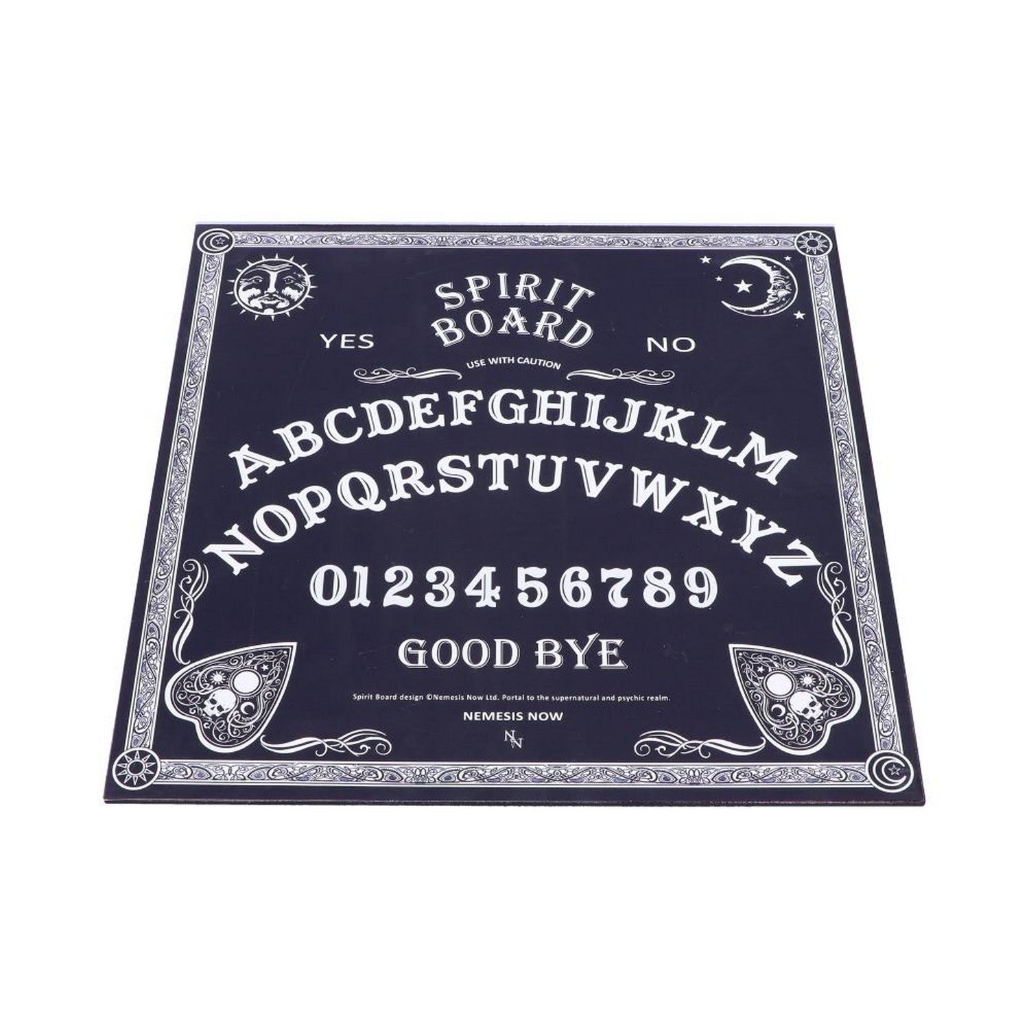 Black and White Spirit Board with Planchette B4914R0