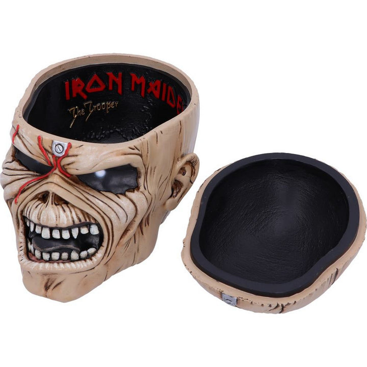 Iron Maiden Eddie The Trooper Head Trinket Box B5108R0