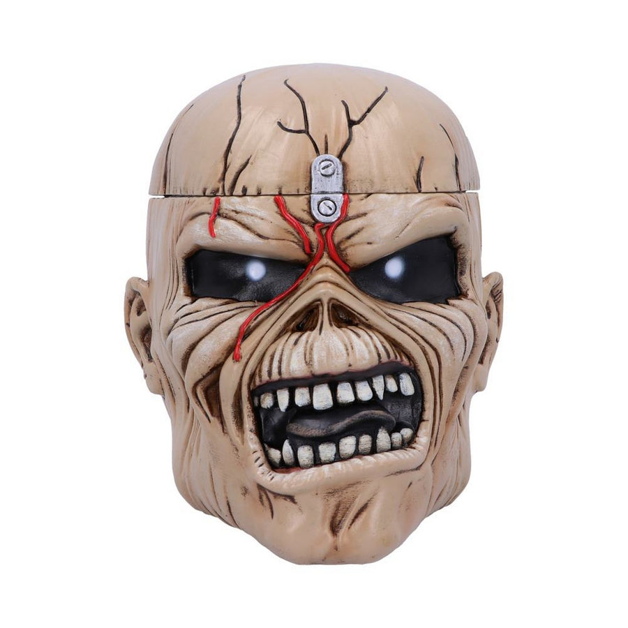 Iron Maiden Eddie The Trooper Head Trinket Box B5108R0