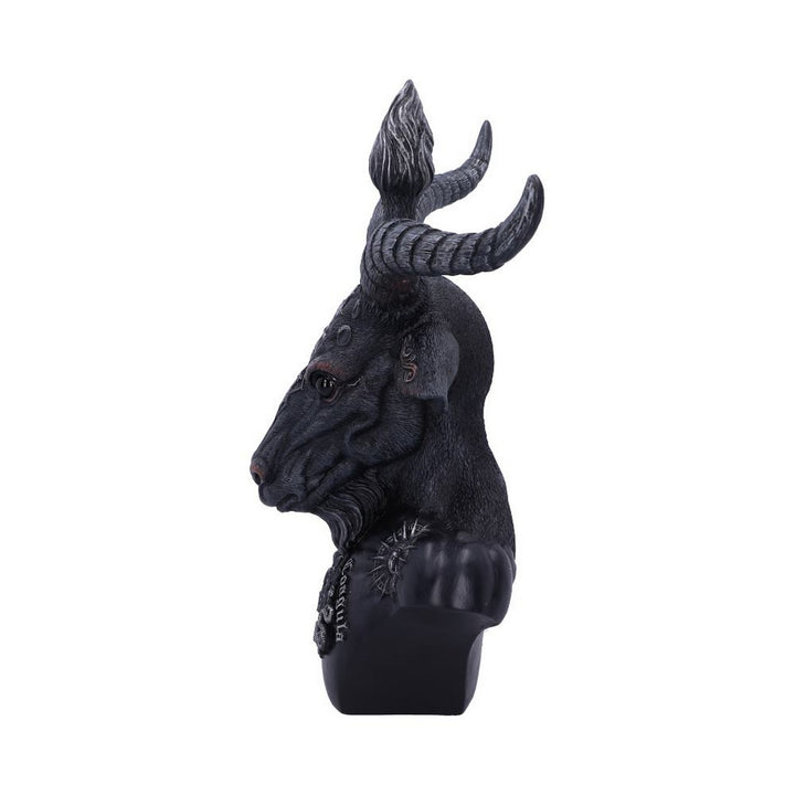 Celestial Black and Silver Baphomet Bust B5114R0