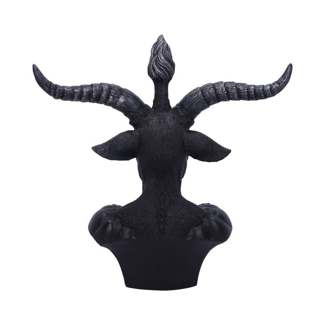 Celestial Black and Silver Baphomet Bust B5114R0