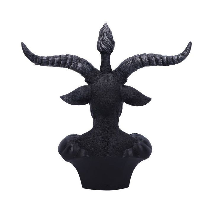 Celestial Black and Silver Baphomet Bust B5114R0