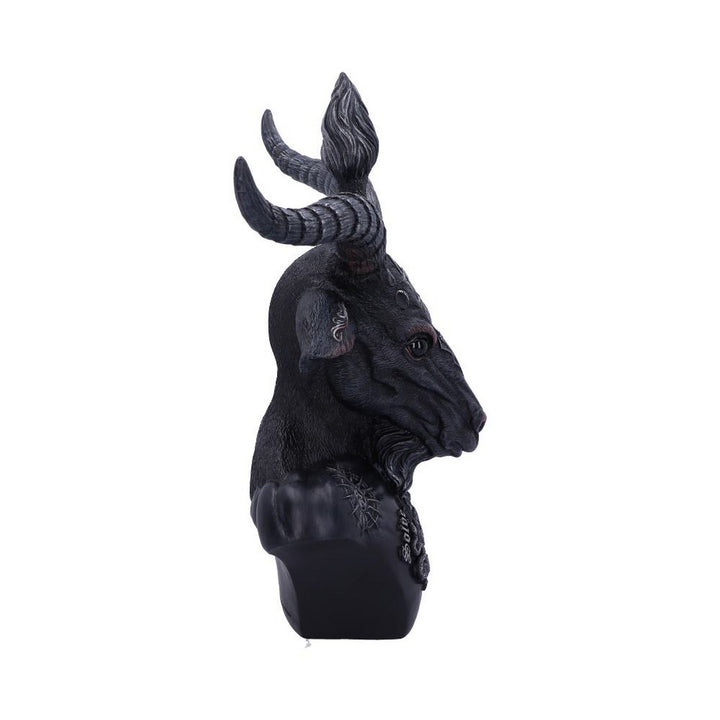 Celestial Black and Silver Baphomet Bust B5114R0