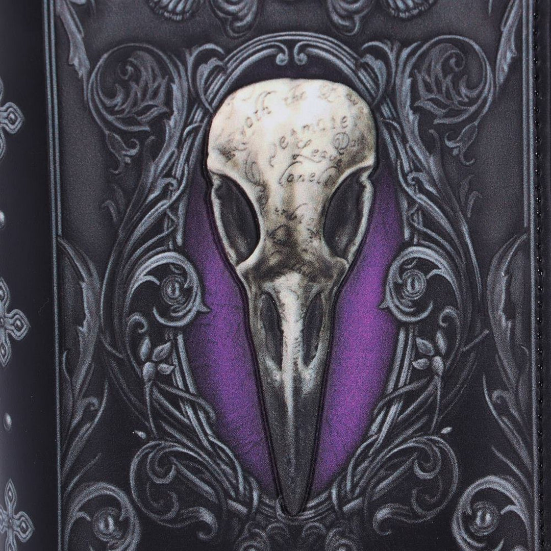 Edgar Allen Poe Nevermore Raven Purse B5117R0