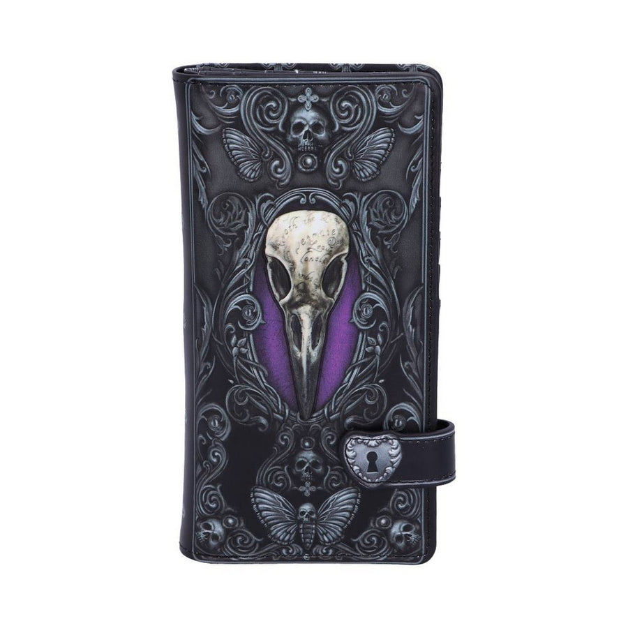 Edgar Allen Poe Nevermore Raven Purse B5117R0