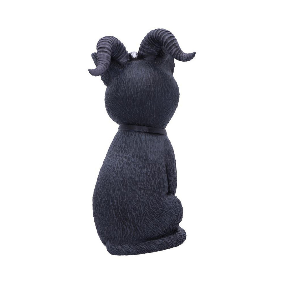 Pawzuph Horned Occult Cat Figurine B5148R0